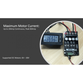 20Amp 6V-30V DC Motor Driver MD20A Cytron 