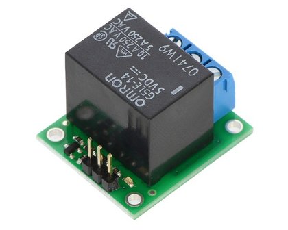Basic SPDT Relay Carrier with 12VDC Relay (Assembled) Pololu 2482