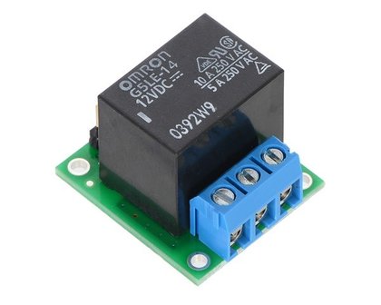 Basic SPDT Relay Carrier with 12VDC Relay (Assembled) Pololu 2482