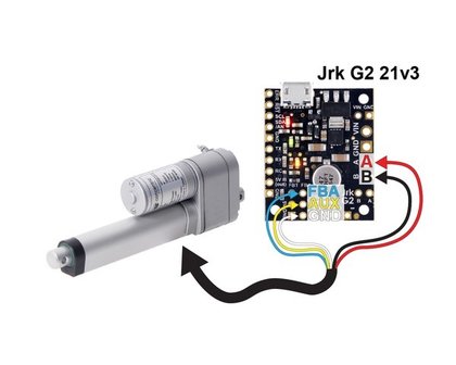 Glideforce LACT2P-12V-05 Light-Duty Linear Actuator with Feedback Pololu 2317