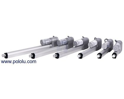 Glideforce LACT2-12V-05 Light-Duty Linear Actuator Pololu 2316