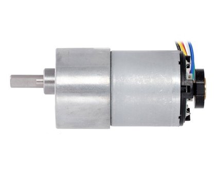 30:1 Metal Gearmotor 37Dx68L mm with 64 CPR Encoder (Helical Pinion) Pololu 4752