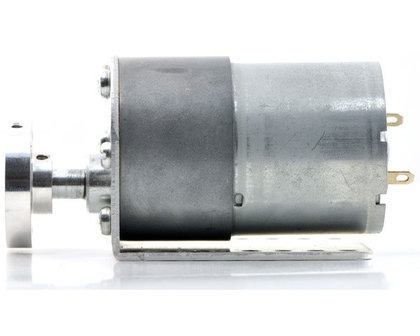 70:1 Metal Gearmotor 37Dx70L mm with 64 CPR Encoder (Helical Pinion) Pololu 4754