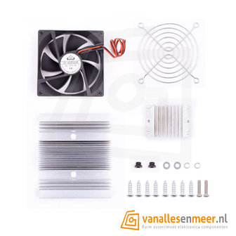 Thermo-elektrische koeler Peltier heatsink Kit