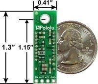 PCB for Sharp GP2Y0A60SZLF Analog Distance Sensor, 5V  Pololu 2475