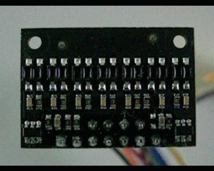 QTR-HD-09A Reflectance Sensor Array: 9-Channel, 4mm Pitch, Analog Output Pololu 4209