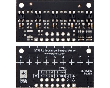 QTR-MD-05RC Reflectance Sensor Array: 5-Channel, 8mm Pitch, RC Output Pololu 4145