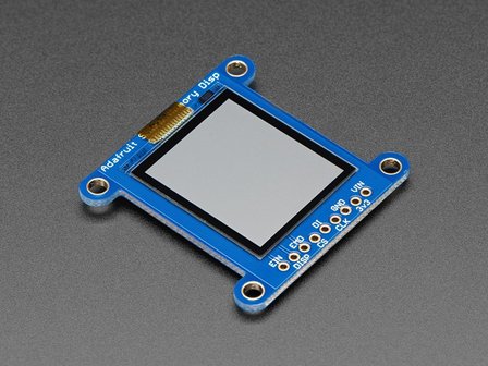 SHARP Memory Display Breakout - 1.3&quot; 168x144 Monochrome Adafruit 3502