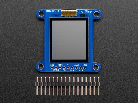 SHARP Memory Display Breakout - 1.3&quot; 168x144 Monochrome Adafruit 3502