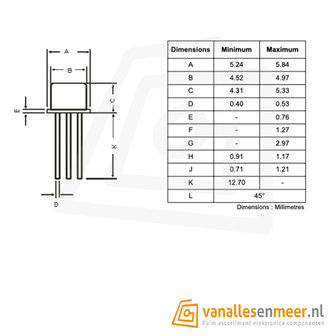 BC108 Series Low Power Bipolar Transistors