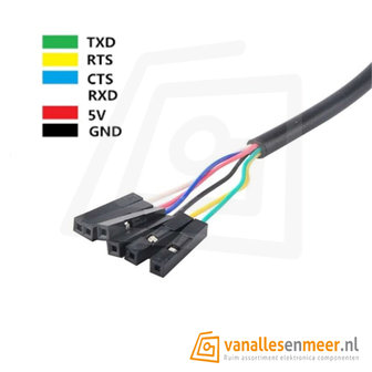 Converter FTDI USB-kabel naar Serieel UART Bridge FT232RL RS232 FTDI TTL