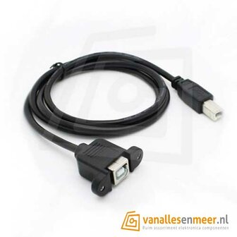 USB 2.0 B inbouwkabel 50cm