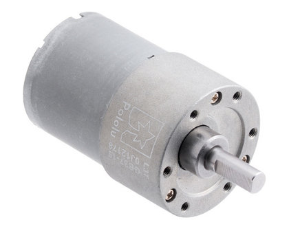 19:1 Metal Gearmotor 37Dx52L mm 12V (Helical Pinion) Pololu 4741