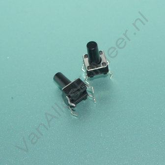 6x6x10mm Drukknop  microswitch  4pins