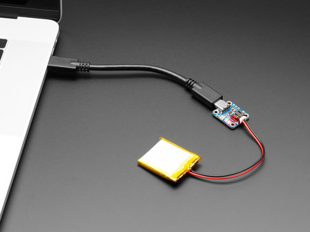 Micro-Lipo Charger for LiPoly Batt with USB Type C Jack Adafruit 4410