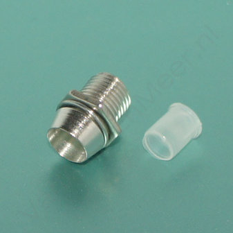 5mm Led fitting  metaal chrome