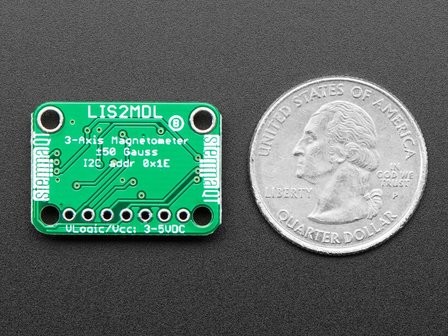 Triple-axis Magnetometer - LIS2MDL - STEMMA QT / Qwiic Adafruit 4488