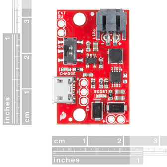 LiPo Charger/Booster - 5V/1A Sparkfun PRT-14411