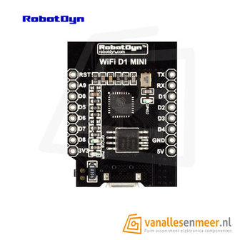 MicroPython board ESP8266 mini format, Wi-Fi CH340