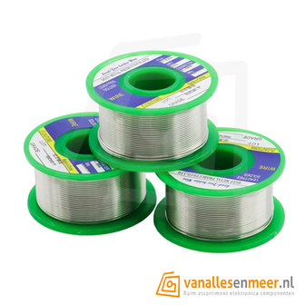 Soldeertin 1mm 50gr Lood vrij 99.3/0.7 