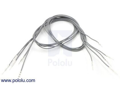 M-M 60cm Wires Pre-crimped Terminals 5-Piece  Pololu 