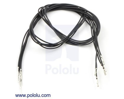 M-F 60cm Wires Pre-crimped Terminals 5-Piece Pololu 