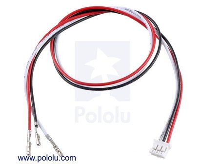 3-Pin Female JST PH-Style Cable (30 cm) with Female Pins Pololu 1798