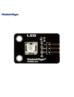 Super-heldere kleur Piranha LED module Rood  RobotDyn