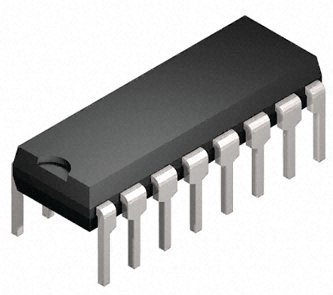 IC 74LS173 4-bit D-type Registers WITH 3-state Outputs