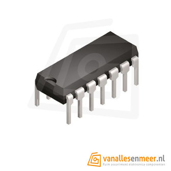 IC 74LS86 2-Input XOR Gate Dip14