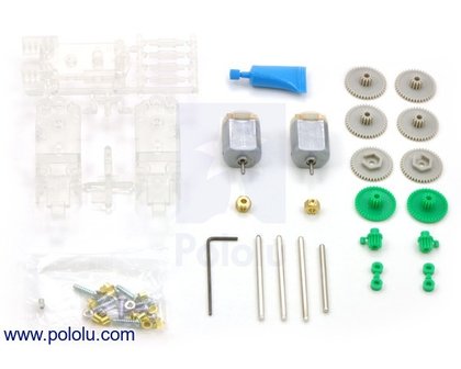 Tamiya 70097 Twin-Motor Gearbox Kit Pololu 61