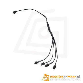 EL- splitter kabel 1 naar 4 40cm