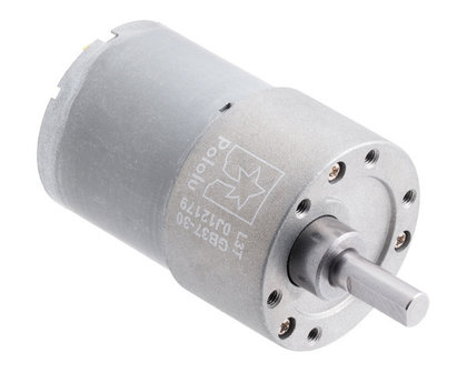 30:1 Metal Gearmotor 37Dx52L mm 24V (Helical Pinion) Pololu 4682