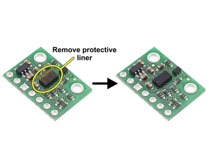 VL53L3CX Time-of-Flight Multi-Target Distance Sensor Carrier with Voltage Regulator, 300cm Max Pololu 3416