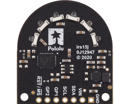 3-Channel Wide FOV Time-of-Flight Distance Sensor Using OPT3101 Pololu 3412
