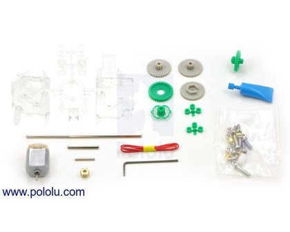 Tamiya 70110 4-Speed Crank-Axle Gearbox Kit Pololu 68