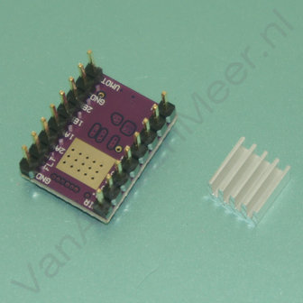 Stappenmotor driver stepstick DRV8825 met heatsink 3D printer