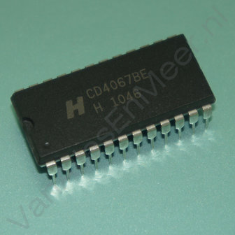 IC HEF4067BP 16-kanaals analoge multiplexer-demultiplexer