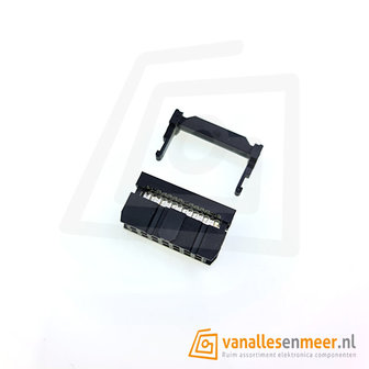 IDC bandkabel connector 14P (2x7) FC-14P