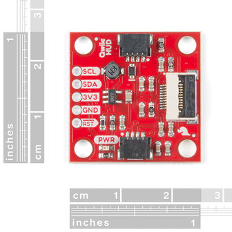 Transparent OLED HUD Breakout (Qwiic) Sparkfun 15079