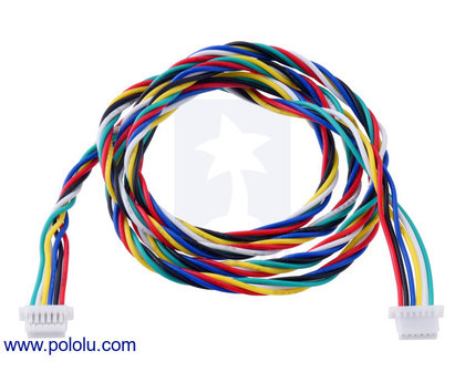 6-Pin Female-Female JST SH-Style Cable 40cm Pololu 4768