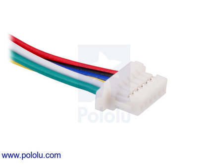 6-Pin Female-Female JST SH-Style Cable 16cm Pololu 4766