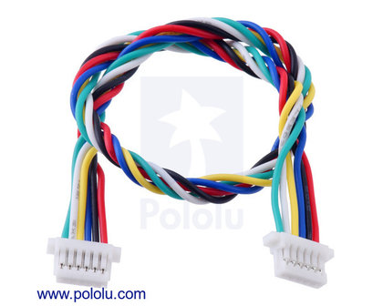 6-Pin Female-Female JST SH-Style Cable 16cm Pololu 4766