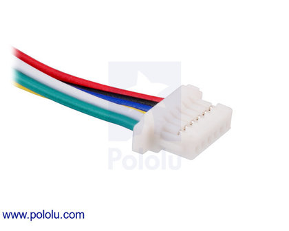 6-Pin Female-Female JST SH-Style Cable 25cm Pololu 4767