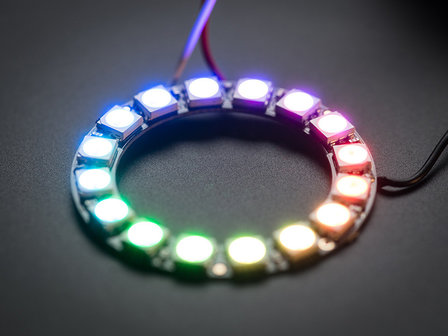 NeoPixel RGB Ring  - 16   van Adafruit 1463