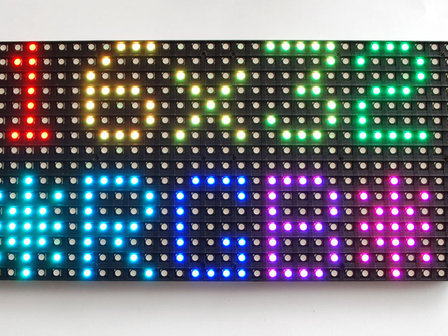  LED matrix panel 16x32 RGB   van Adafruit 420