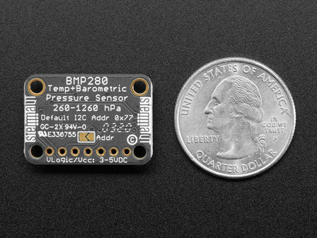 BMP280 I2C or SPI Barometric Pressure &amp; Altitude Sensor Adafruit 2651