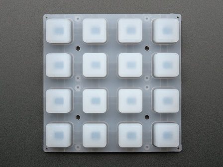 Silicone 4x4 Button Keypad  van Adafruit 1611