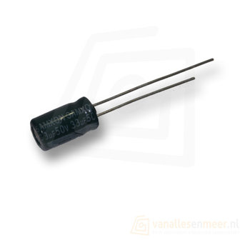 33uF 50V Condensator 5x11mm