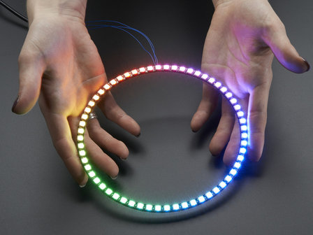 NeoPixel RGB 1/4 Ring  - 60   van Adafruit 1768